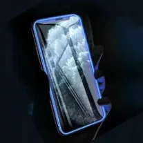 Fluo Glass üvegfólia iPhone 7/8/se 2020 piros