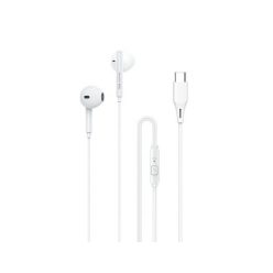   AWEI Stereo Earphones PC-1T USB-C csatlakozós fülhallgató - Fehér