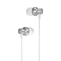   XO EP38 Vezetékes Fülhallgató JACK 3.5MM Mikrofonnal fehér