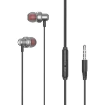   XO EP38 Vezetékes Fülhallgató JACK 3.5MM Mikrofonnal fekete