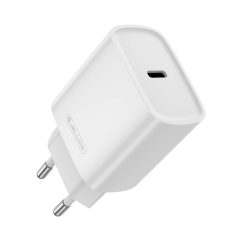   JELLICO hálózati töltő adapter EU53 PD 30W 1xUSB-C fehér
