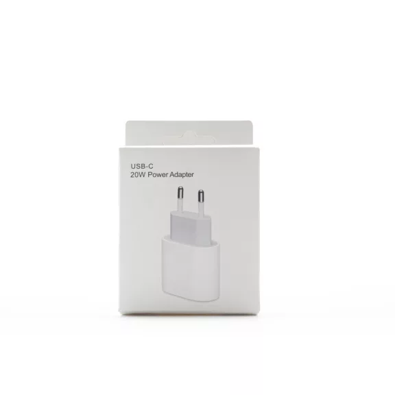Ecobox Hálózati Töltő Adapter PD 20W Fehér