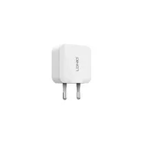   LDNIO A2201 hálózati töltő 2x USB-A + Lightning kábel – fehér