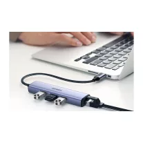 UGREEN CM475 USB-C hub – 3x USB 3.0, RJ45, PD