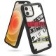 Ringke Fusion X Design - iPhone 12 Mini tok - Fekete 