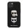 Karl Lagerfeld - Karl & Choupette Heads - iPhone 13 Mini tok - Fekete