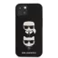 Karl Lagerfeld - Karl & Choupette Heads - iPhone 13 Mini tok - fekete