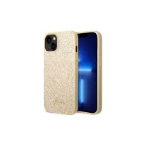 Guess glitter script - iPhone 14 tok - arany