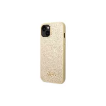 Guess glitter script - iPhone 14 tok - arany