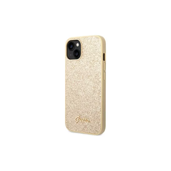 Guess glitter script - iPhone 14 tok - arany