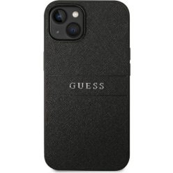 Guess - Saffiano - iPhone 14 tok - Fekete