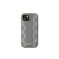 DKNY checkered mono pattern MagSafe - iPhone 14 tok - bézs