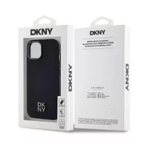 DKNY stack logo Magsafe - iPhone 14 tok - fekete