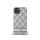 DKNY leather checkered pattern and stripe - iPhone 14 tok - bézs