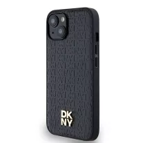 DKNY pattern stack logo MagSafe - iPhone 14 tok - fekete