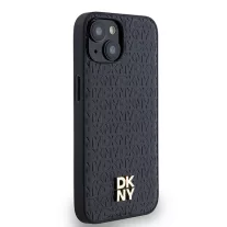 DKNY pattern stack logo MagSafe - iPhone 14 tok - fekete