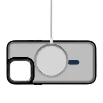 MAGMAT MAGSAFE szilikon tok iPhone 14 fekete