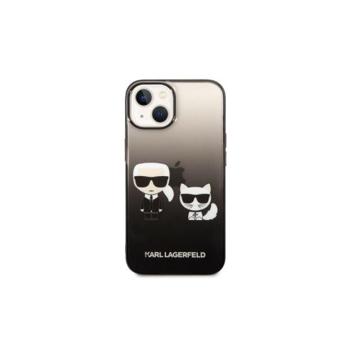 Karl Lagerfeld K&C - Gradient - iPhone 14 tok - Fekete