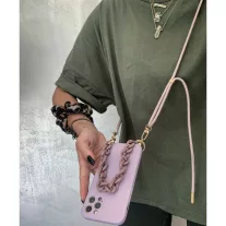 Tech-Protect - Icon Chain - iPhone 14 Pro tok - Lila