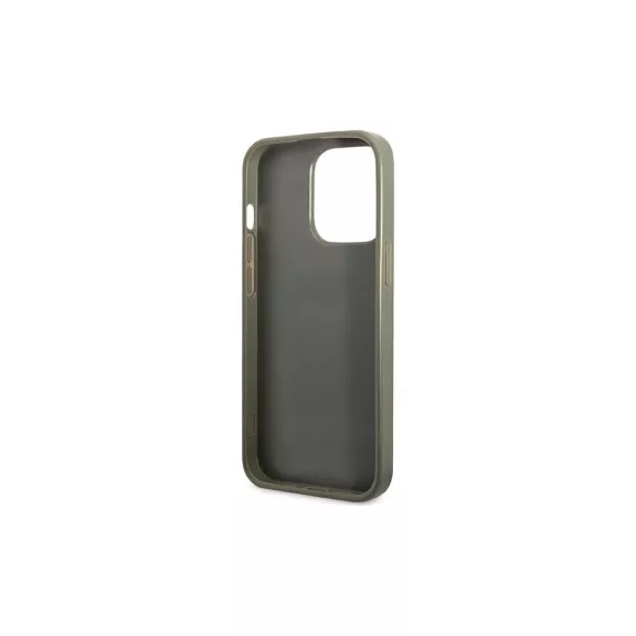 Guess glitter script - iPhone 14 Pro tok - khaki zöld