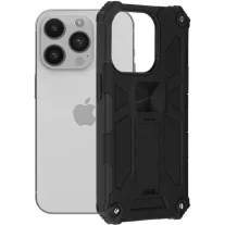 Techsuit Blazor - iPhone 14 Pro tok - Fekete