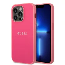 Guess saffiano - iPhone 14 Pro tok - fukszia