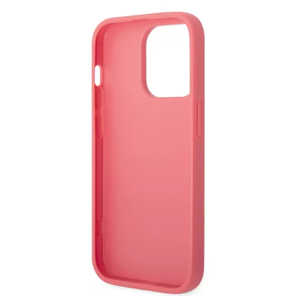 Guess saffiano - iPhone 14 Pro tok - fukszia