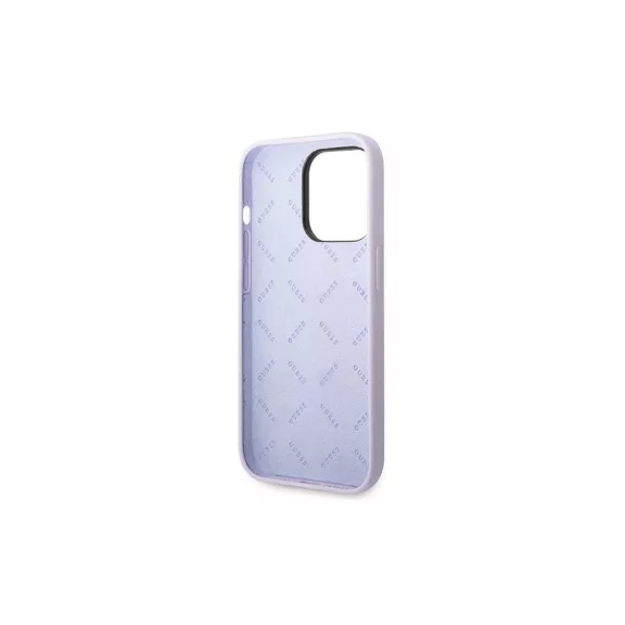 Guess metal logo - iPhone 14 Pro tok - lila