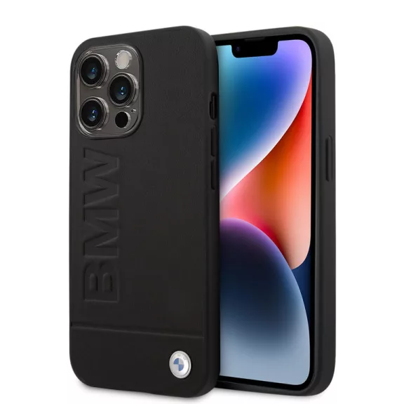 BMW hot stamp - iPhone 14 Pro tok - fekete