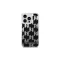 Karl Lagerfeld liquid glitter monogram - iPhone 14 Pro tok - fekete