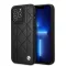 BMW Quilted - iPhone 14 Pro tok - fekete