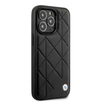 BMW Quilted - iPhone 14 Pro tok - fekete