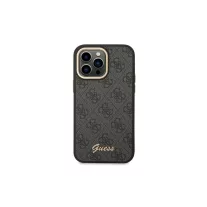   Guess 4G metal buttons & camera - iPhone 14 Pro tok - szürke 