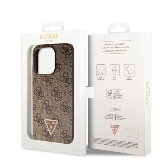 Guess 4G logo strass - iPhone 14 Pro tok - barna