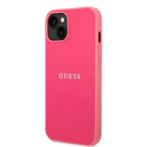 Guess saffiano - iPhone 14 Plus tok - fukszia