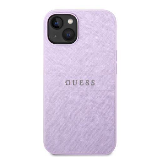 Guess - Saffiano - iPhone 14 Plus tok - Lila