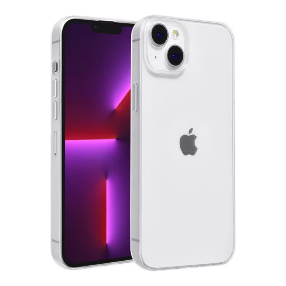 UNIQ szilikon - iPhone 14 Plus tok - átlátszó