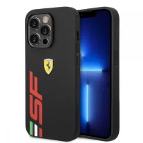 Ferrari big logo - iPhone 14 Pro tok - fekete