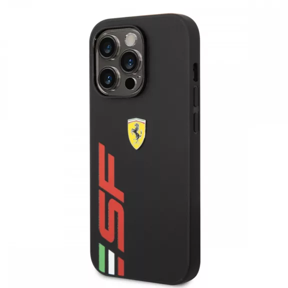 Ferrari iPhone 14 Pro Max tok - Fekete