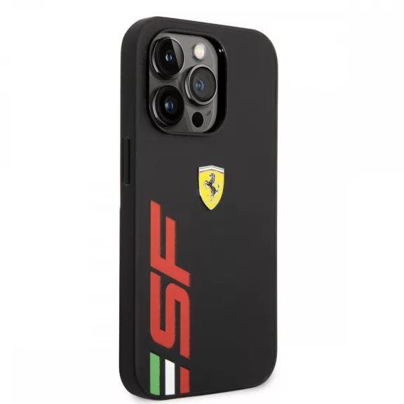 Ferrari iPhone 14 Pro Max tok - Fekete