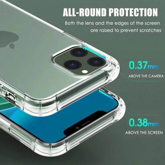 Techsuit - Shockproof szilikon tok - iPhone 14 Pro Max tok - átlátszó
