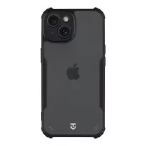   Tactical Quantum stealth cover - iPhone 15 tok - fekete/átlátszó