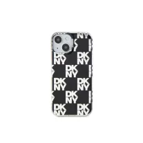 DKNY checkered mono pattern - iPhone 15 tok - fekete