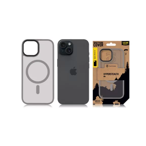Tactical MagForce Hyperstealth - iPhone 15 tok - Szürke