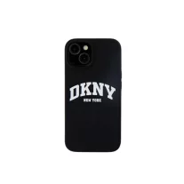 DKNY white printed logo MagSafe - iPhone 15 tok - fekete