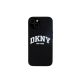 DKNY White Printed Logo MagSafe - iPhone 15 tok - Fekete