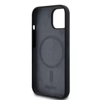 DKNY white printed logo MagSafe - iPhone 15 tok - fekete