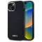 DKNY plain logo MagSafe - iPhone 15 tok - fekete