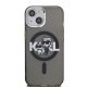 Karl Lagerfeld Glitter Karl and Choupette Sketch MagSafe - iPhone 15 tok - Fekete