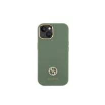 Guess 4G strass - iPhone 15 tok - khaki zöld